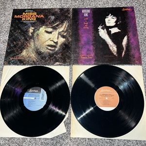 2 Records Miss Morgana King And With A Taste Of Honey LP Vinyl No Skips! Great!